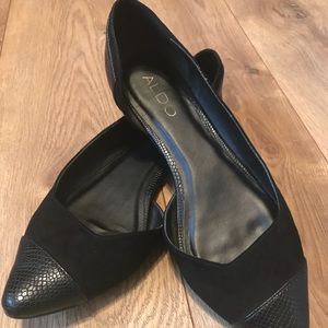 Aldo Black Flats size 8.5